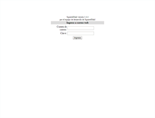Tablet Screenshot of correoweb.bemarnet.es